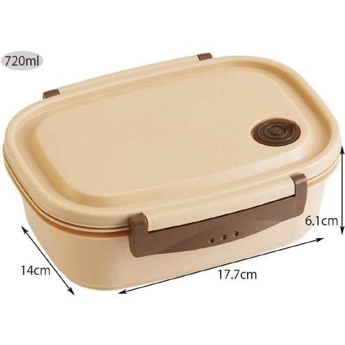 ラク軽弁当箱 L ベージュ 2セット