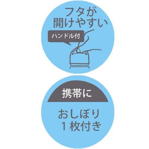 おしぼりセット ケース付き バーガーコンクス ×2