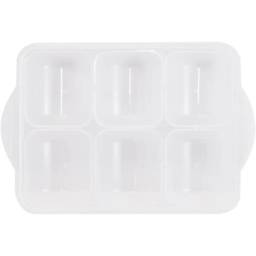 作り置き上手 冷凍小分け保存容器 6ブロック ×3