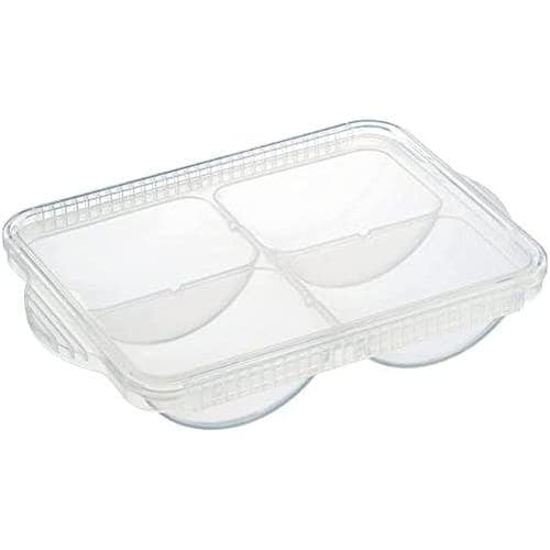 作り置き上手 冷凍小分け保存容器 4ブロック ×3