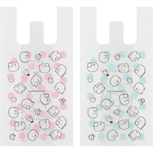 持ち手付レジ袋 M10枚 すみっコぐらし 5セット