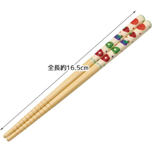 竹箸 16.5cm はらぺこあおむし 4セット