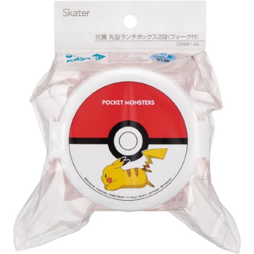 2段 丸型弁当箱 ポケモン モンスターボール ×2