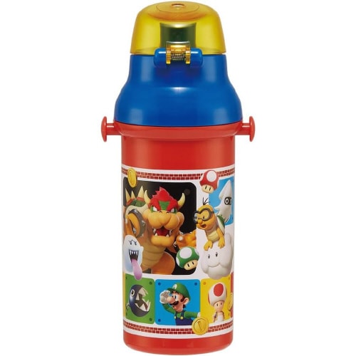 プラスチック製 子供用水筒 スーパーマリオ23