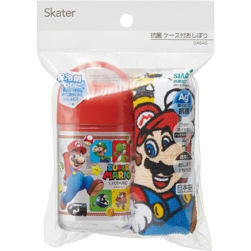 抗菌 おしぼりセット スーパーマリオ23 2セット