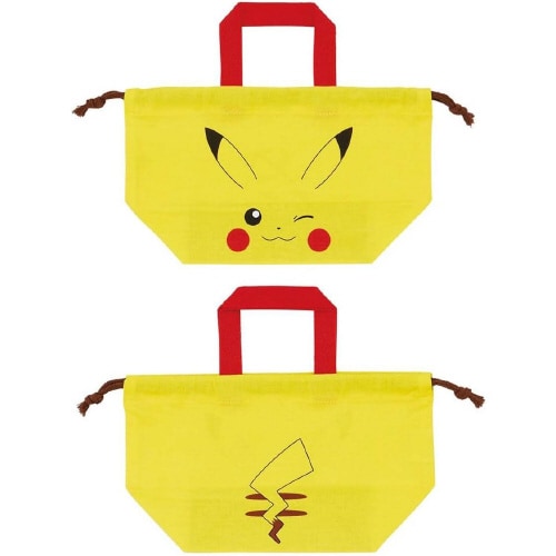 お弁当巾着袋ポケモン ピカチュウフェイス23×2