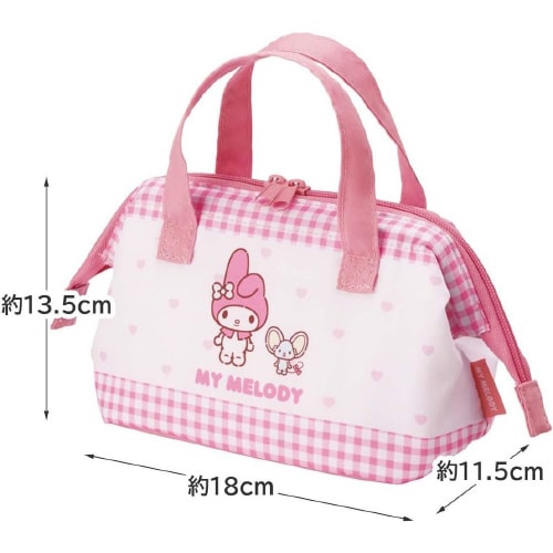 保冷 がま口ランチバッグ マイメロディ