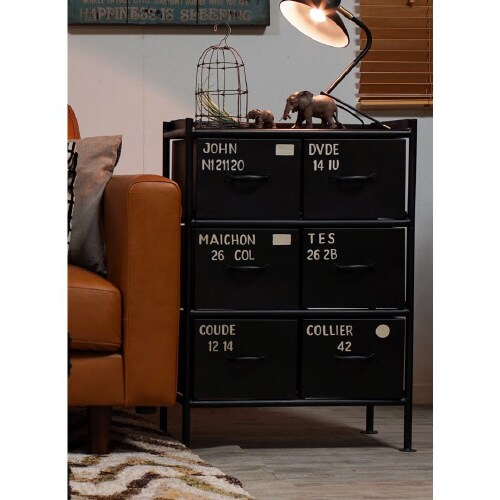 6杯引出チェスト MSG BK