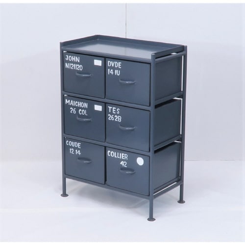 6杯引出チェスト MSG GY