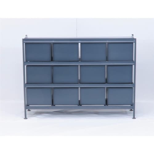 横型12杯引出チェスト MSG GY