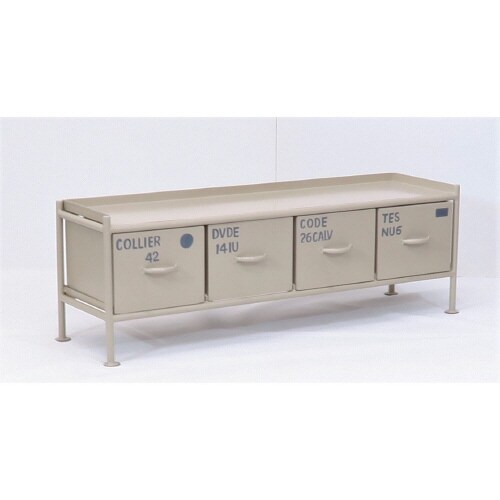 4杯引出チェスト MSG BE