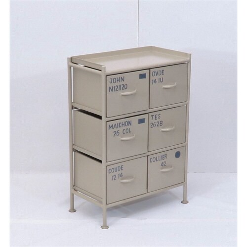 6杯引出チェスト MSG BE