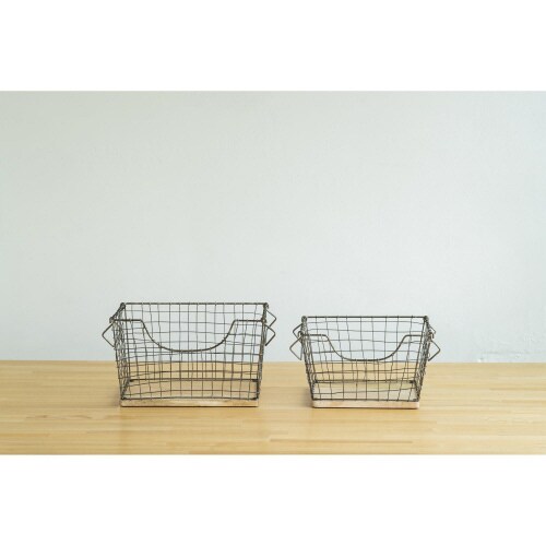 スタッカブルバスケット(L)