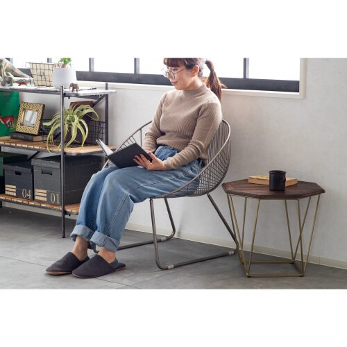 ワイヤーワイドチェア ミーチェ SV