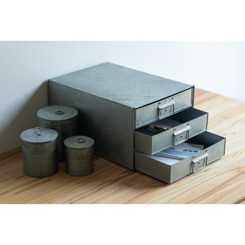 引出3段収納BOX 2個セット