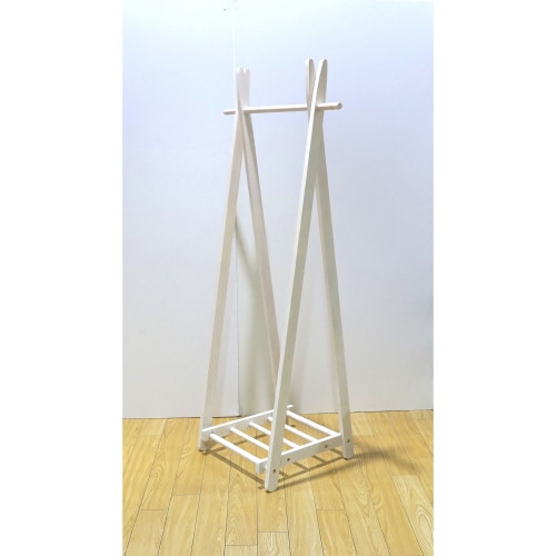 木製ハンガーラック バロン WH 3個セット