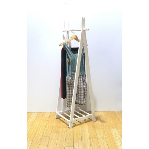 木製ハンガーラック バロン WH 3個セット