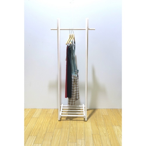 木製ハンガーラック バロン WH 3個セット