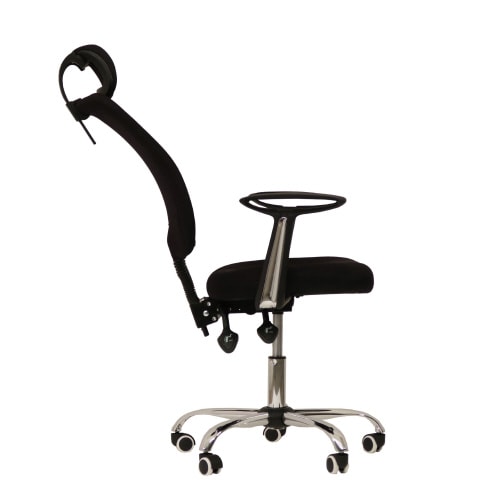 メッシュオフィスチェアコンフォートBK