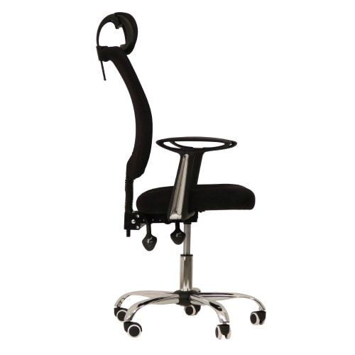 メッシュオフィスチェアコンフォートBK