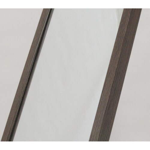 25木目調スタンドミラー BR 5個セット