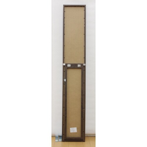 25木目調スタンドミラー BR 5個セット