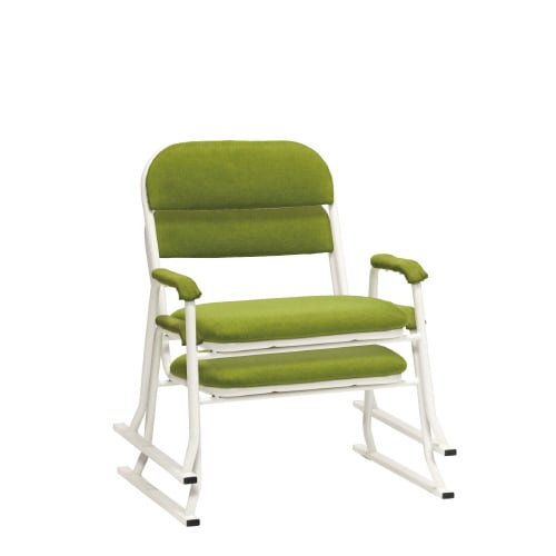 お座敷チェア(肘付)DC003GR/WH4脚セット