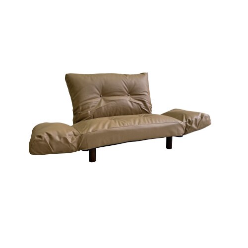 カウチソファ ハーモニーPVC キャメル