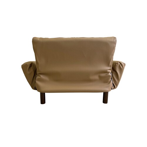 カウチソファ ハーモニーPVC キャメル