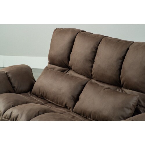 カウチソファ ファクト3レザーF BR