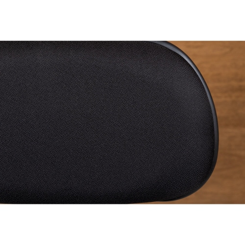 肘付ガス圧チェアー コム BK