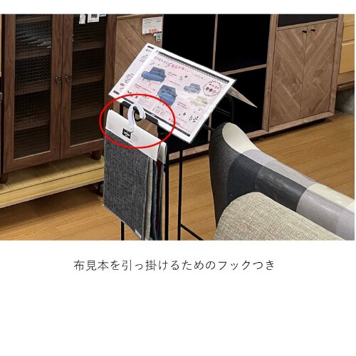 POP/プライス用スタンド BK