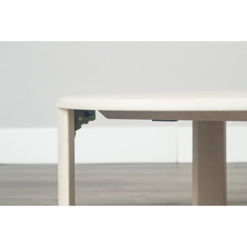 80円形折脚テーブル バーグ2 WH