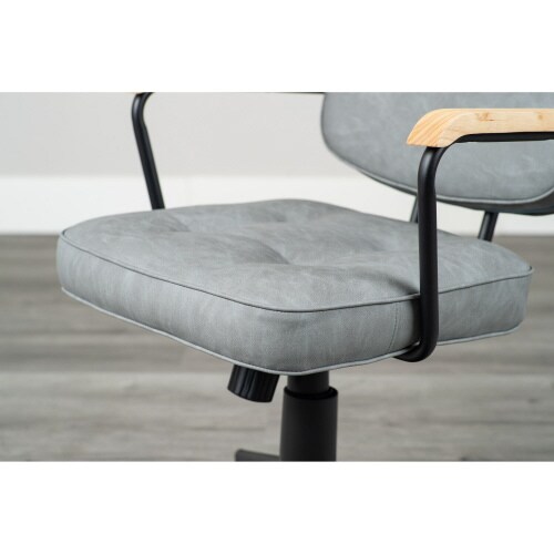 肘付ガス圧チェアー エイム GY