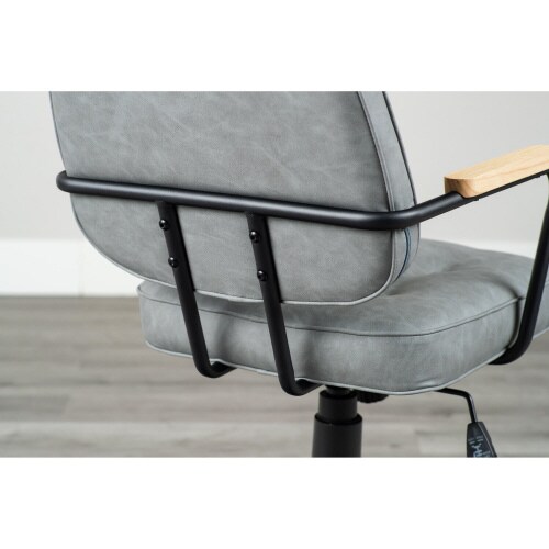 肘付ガス圧チェアー エイム GY