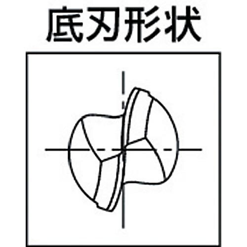 OSG ハイスエンドミル 2刃ボール R3.5 8