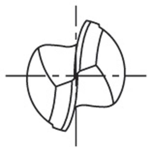 OSG ハイスエンドミル 2刃ボール R3.5 8