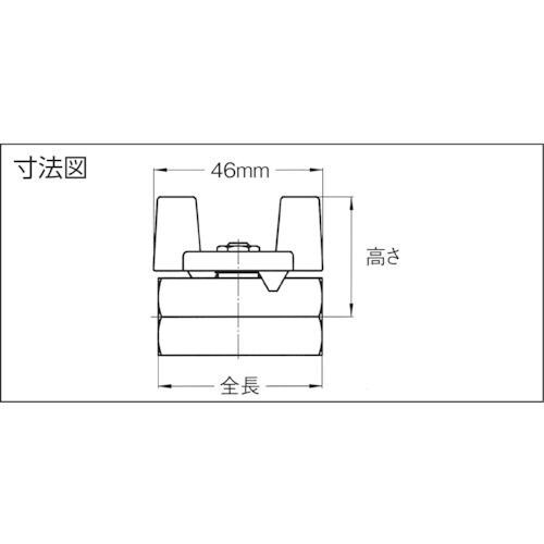 HAMAI ステンレス製ボールバルブ(蝶ハンドル)