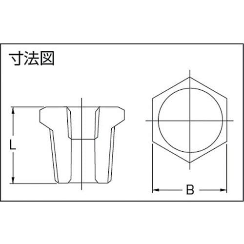 フジトク ブッシング BU 15AX10A 炭素鋼