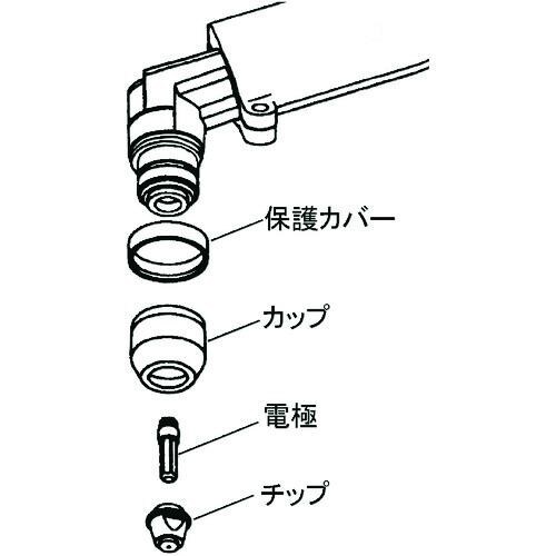 DAIHEN プラズマ切断用チップ 35A