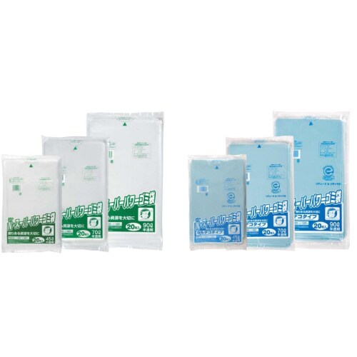 N−スーパーパワーゴミ袋45L(半透明)500枚入