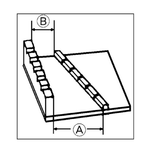 PE 6本用水平式庖丁置き台