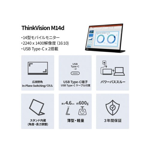 ThinkVision M14d
