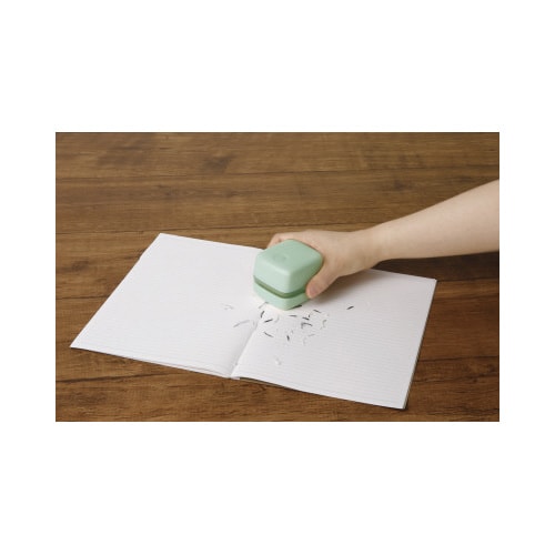 スージーコロン 乾電池式卓上そうじ機 グリーン