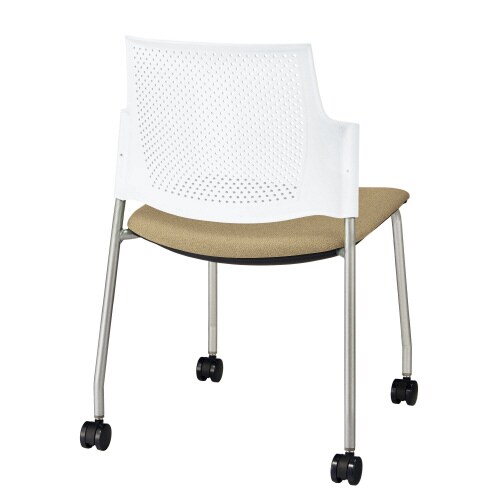 ルシーノキャスター付背ヌードWHシェル・ベージュ