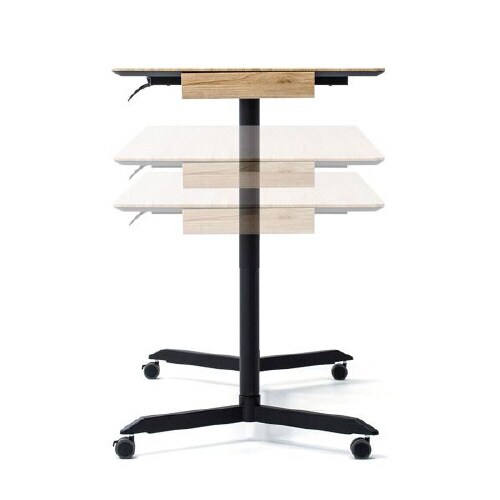 ガス昇降ミーティングデスク