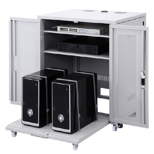 W800 スライダー棚付きサーバーボックス
