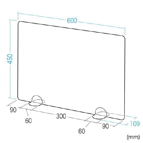 デスクパーティション(フェルト)
