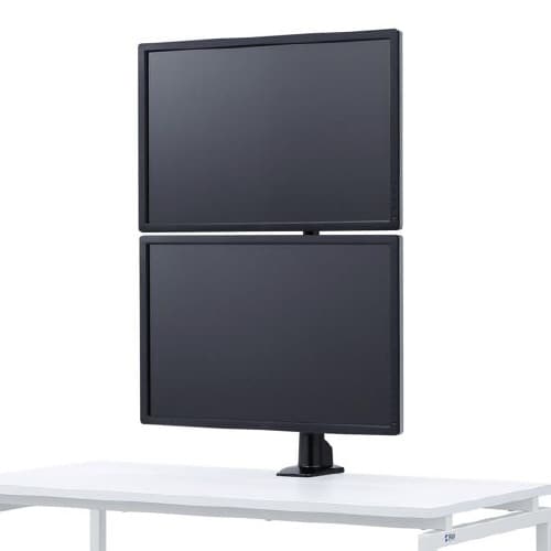 水平多関節液晶モニタアーム(上下2面)