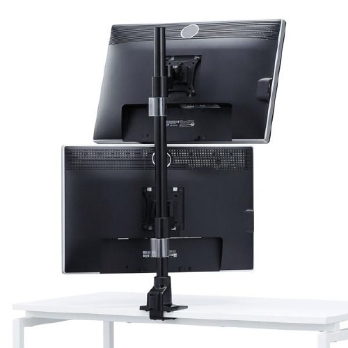 水平多関節液晶モニタアーム(上下2面)